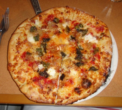 Pizza special at La Porta, Media, PA.